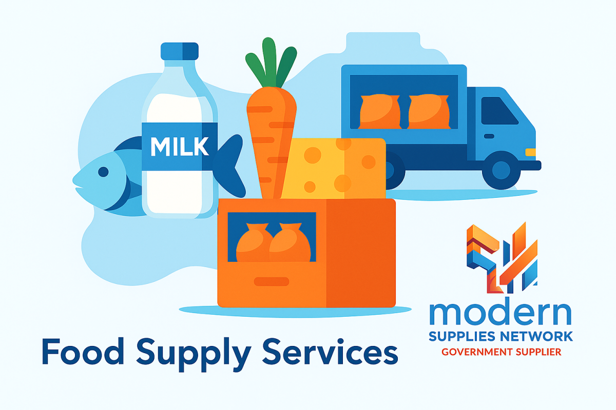 خدمات التوريد الغذائي